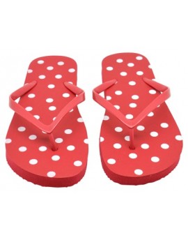 Flip-flops POKA women RED