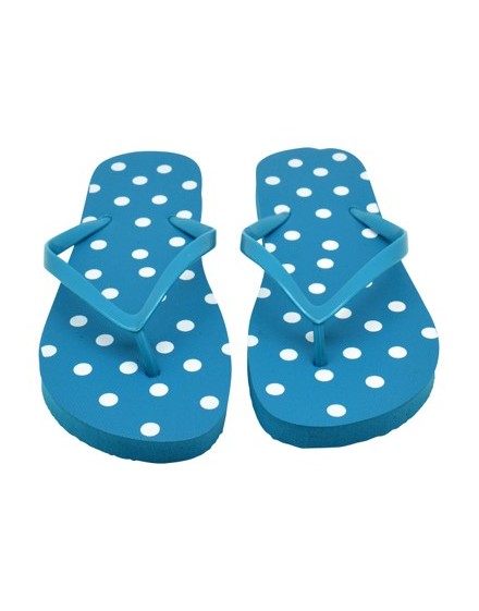 Flip-flops POKA women BLUE
